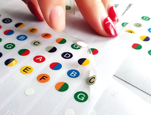 尤克里里透明音階標(biāo)簽