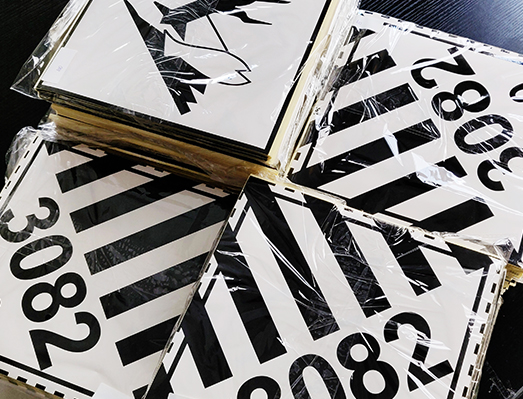 海污警示化工標簽