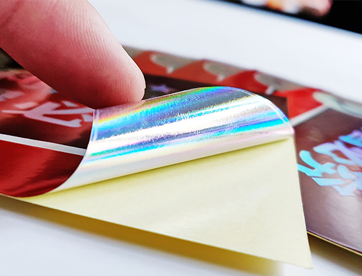 鐳射品牌戶外貼紙